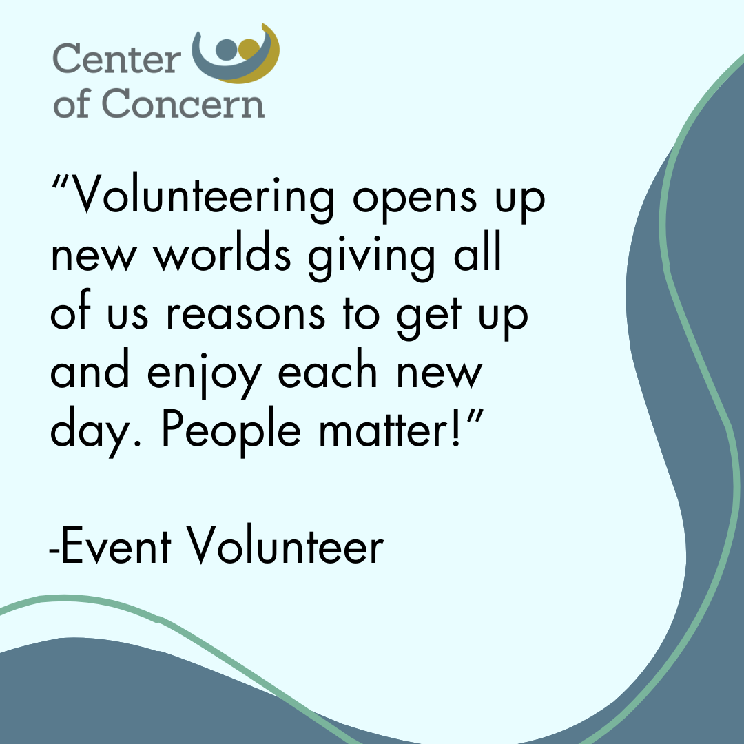 Volunteer Opportunities at Center of Concern